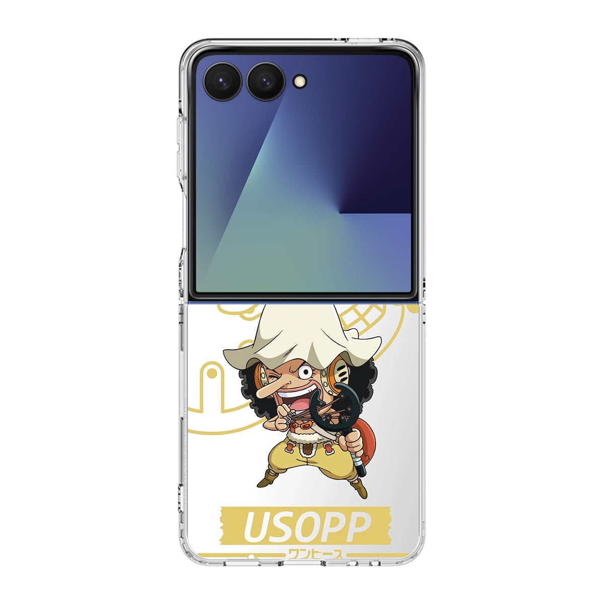 Chibi Usopp Samsung Galaxy Z Flip 7 Case