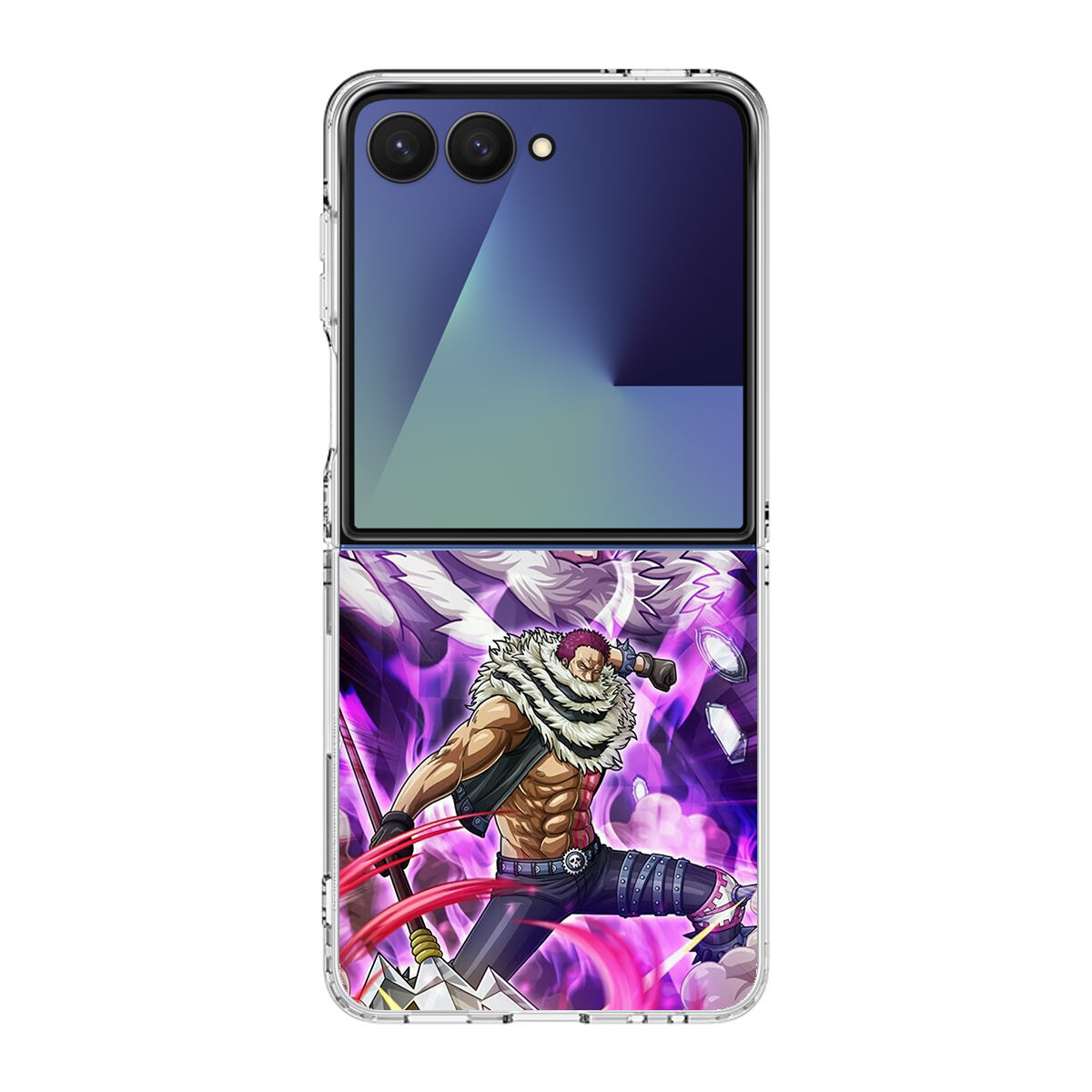 Katakuri Wielding Mogura Samsung Galaxy Z Flip 7 Case