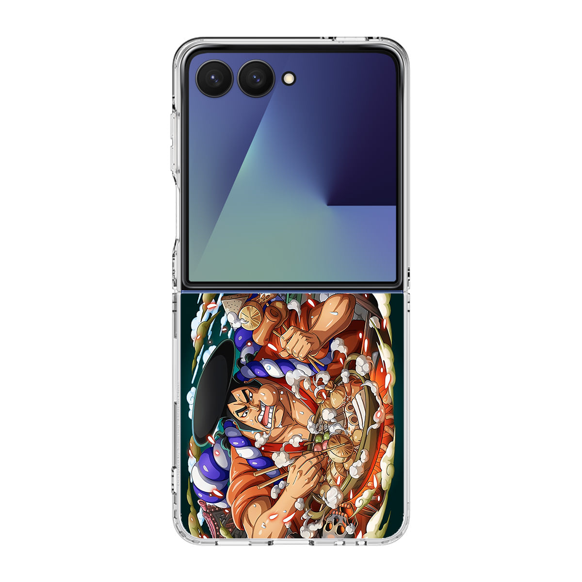 Kozuki Oden Eating Oden Samsung Galaxy Z Flip 7 Case