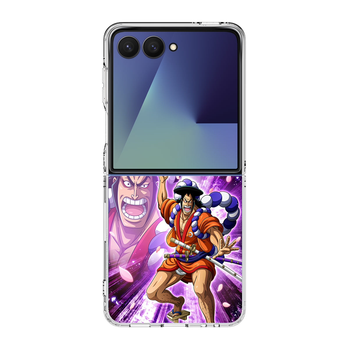 Kozuki Oden Signature Pose Samsung Galaxy Z Flip 7 Case