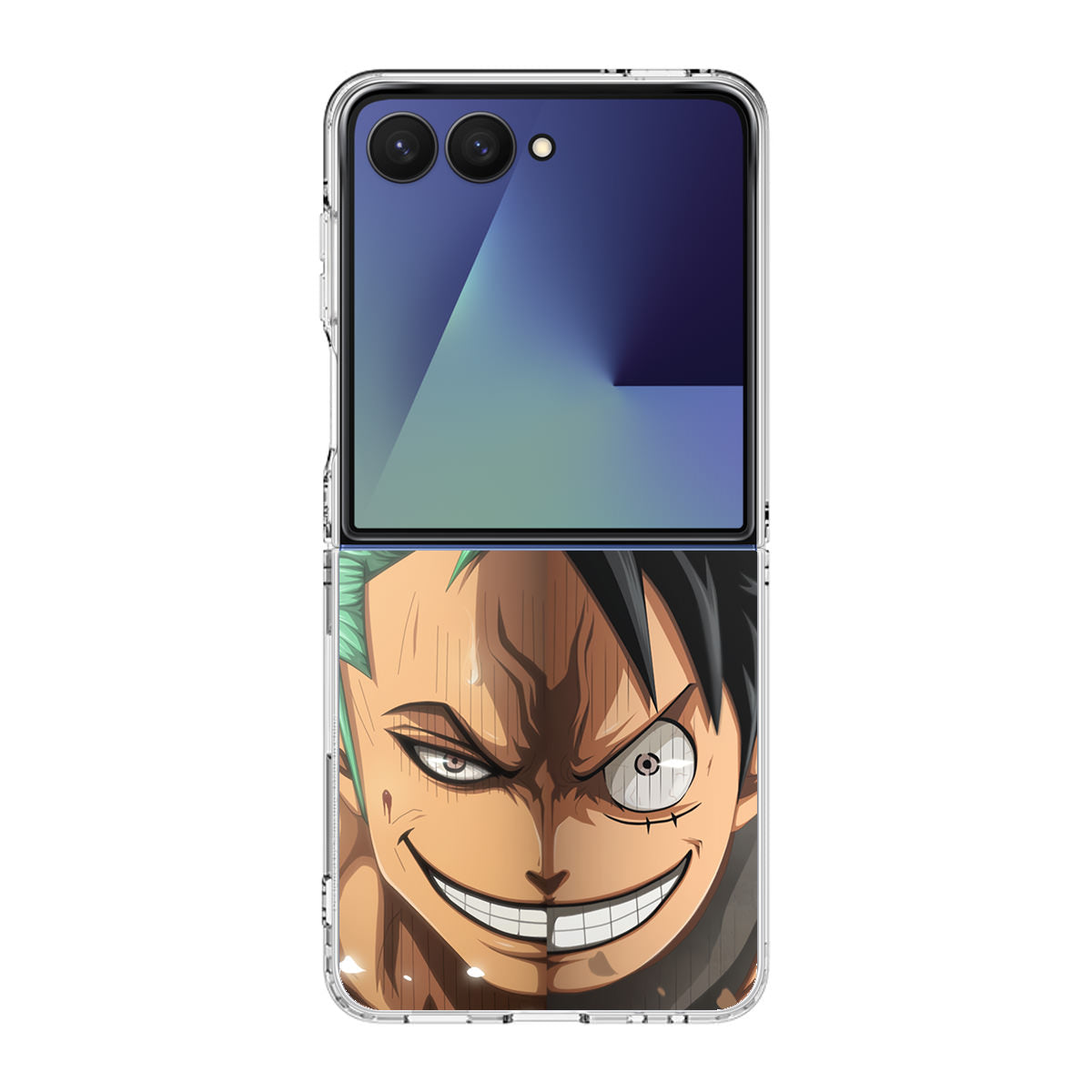 Luffy And Zoro Half Smile Samsung Galaxy Z Flip 7 Case