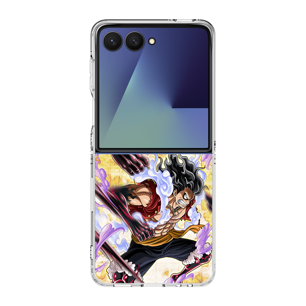 Luffy Gomu Gomu No Black Mamba Samsung Galaxy Z Flip 7 Case
