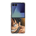 Luffy Half Smile Samsung Galaxy Z Flip 7 Case