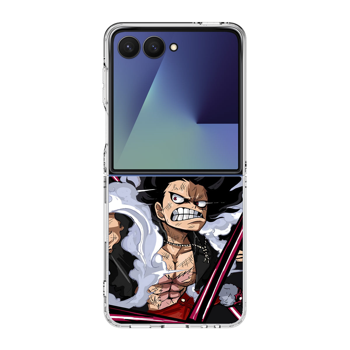 Luffy Snake Man Culverin Art Samsung Galaxy Z Flip 7 Case
