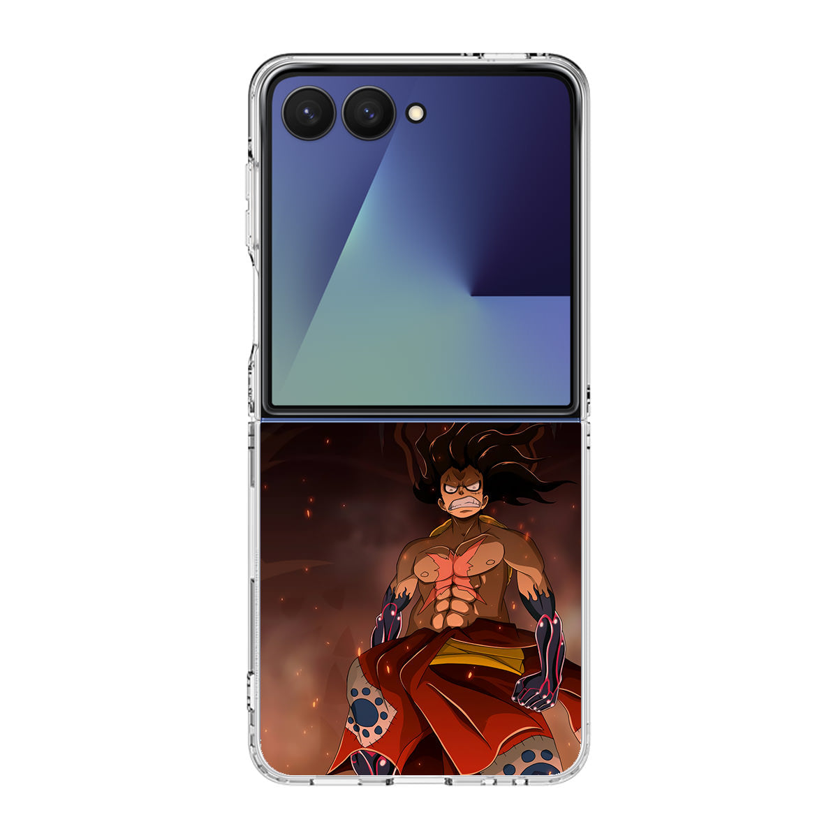 Luffy Snake Man Form Samsung Galaxy Z Flip 7 Case