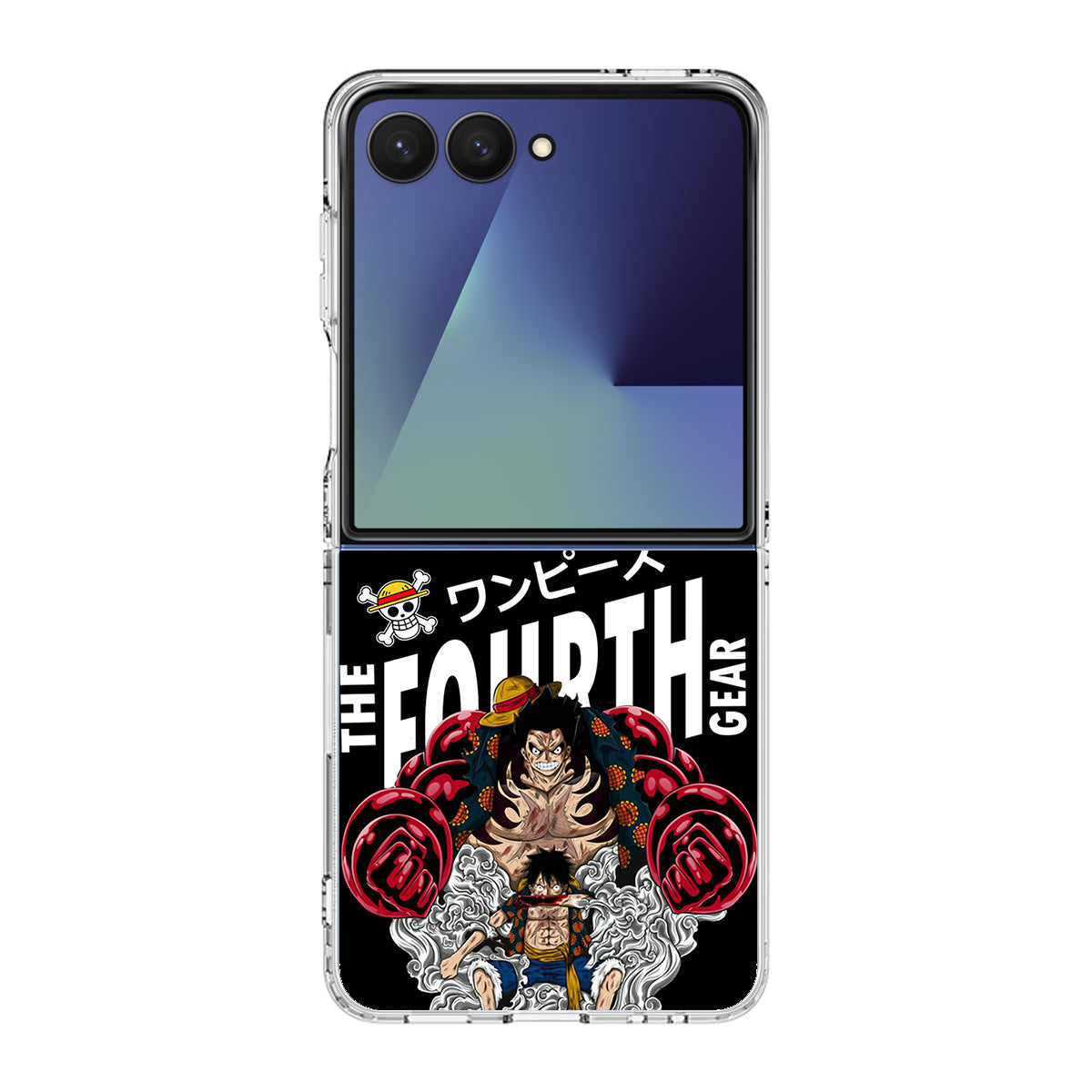 Luffy The Fourth Gear Black Samsung Galaxy Z Flip 7 Case