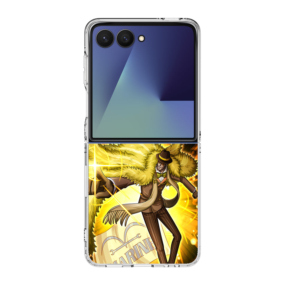 Marine Admiral Borsalino Samsung Galaxy Z Flip 7 Case