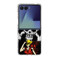 Monkey D Luffy Paint Art Samsung Galaxy Z Flip 7 Case