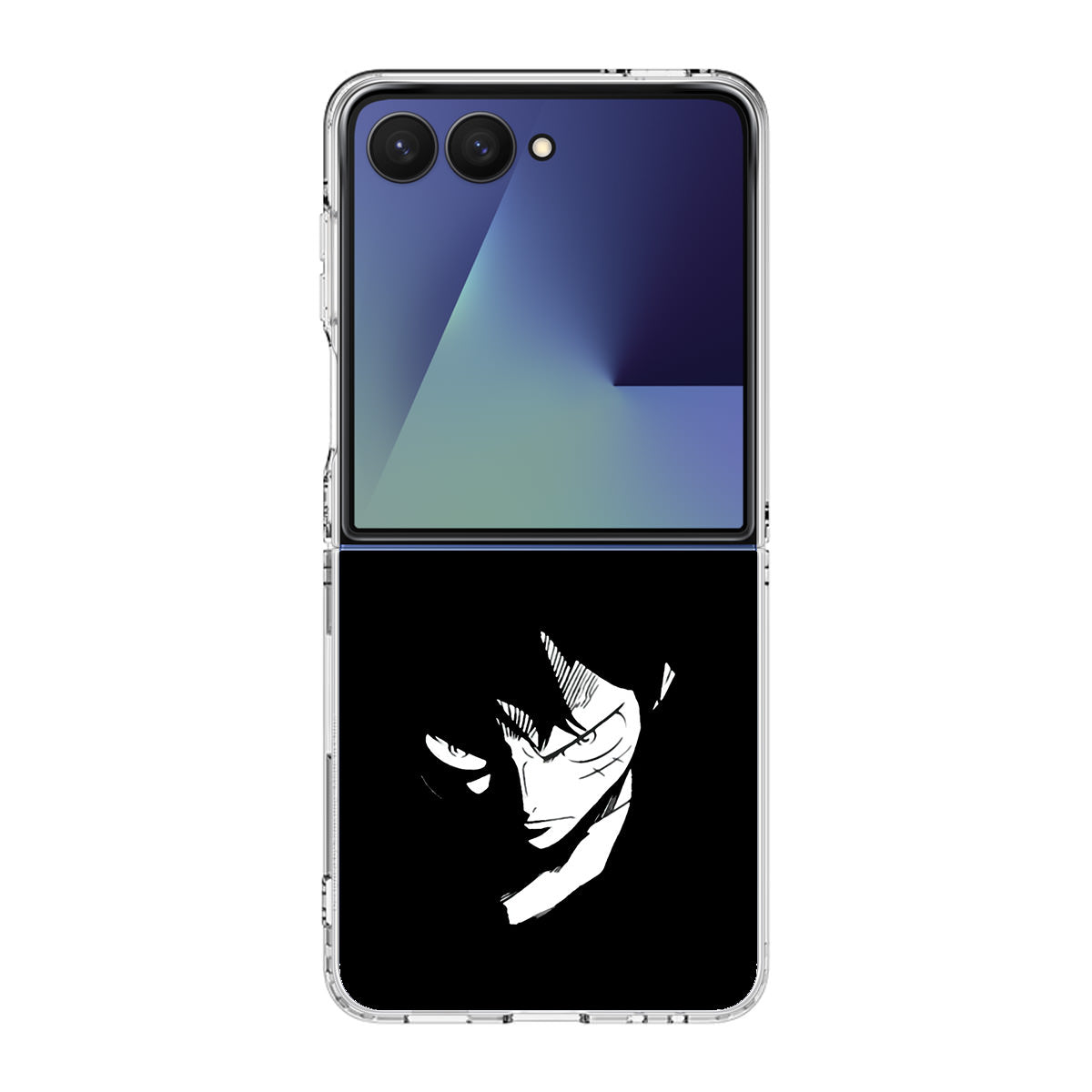 Monkey D Luffy Silhouette Samsung Galaxy Z Flip 7 Case