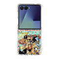 One Piece Comic Straw Hat Pirate Samsung Galaxy Z Flip 7 Case