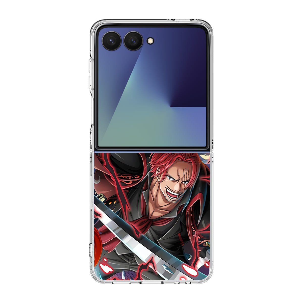 Red Hair Shanks Samsung Galaxy Z Flip 7 Case