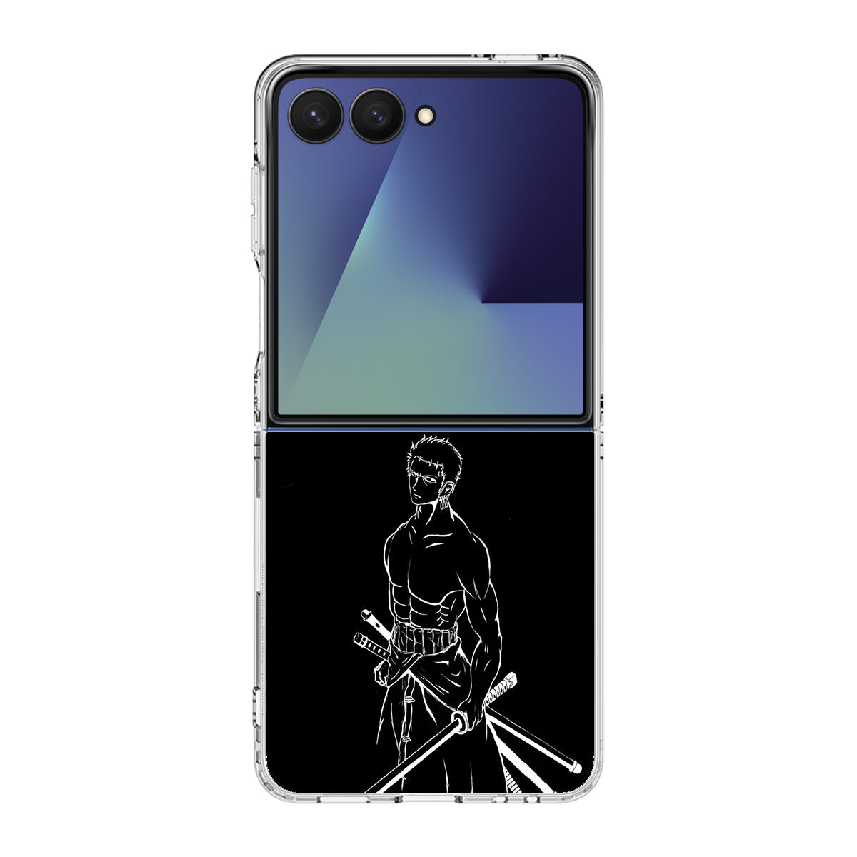 Roronoa Zoro Outlines Samsung Galaxy Z Flip 7 Case