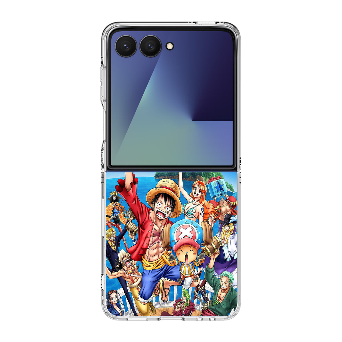 Straw Hat Pirates And Allies Samsung Galaxy Z Flip 7 Case