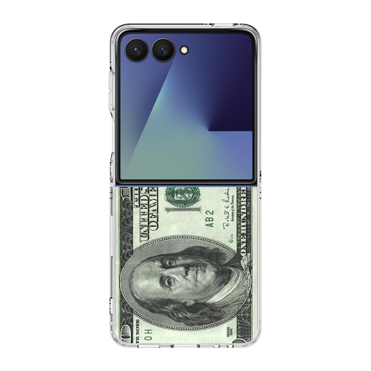 100 Dollar Samsung Galaxy Z Flip 7 Case