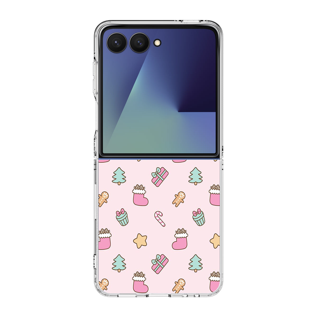 About Chrismas Pattern Samsung Galaxy Z Flip 7 Case