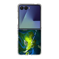 Abstract Green Blue Art Samsung Galaxy Z Flip 7 Case