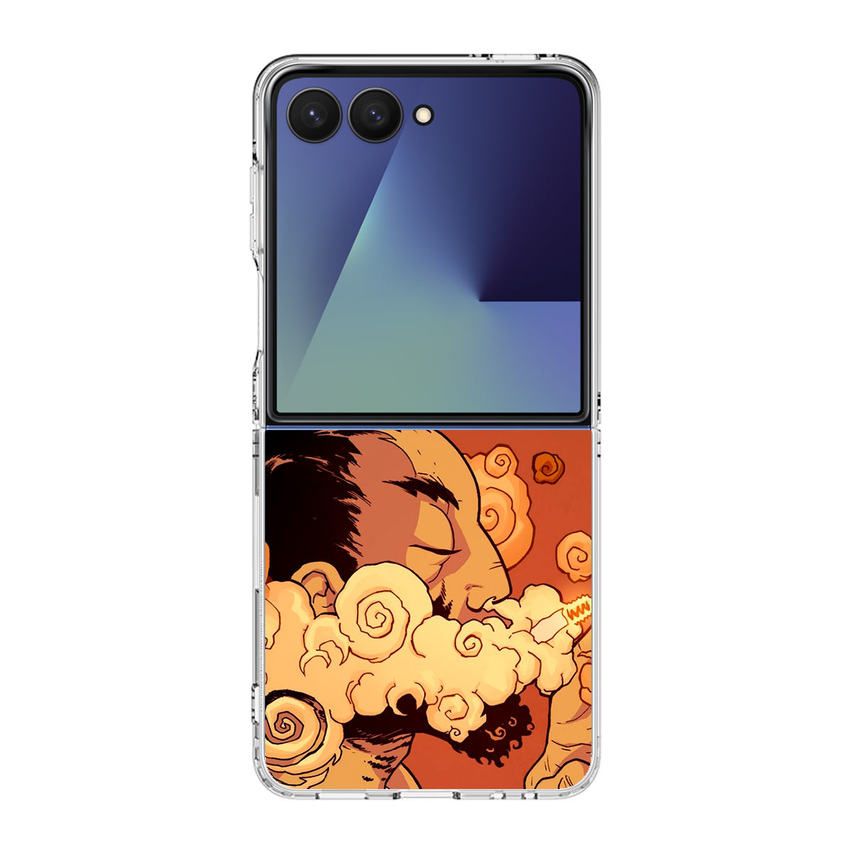 Artistic Psychedelic Smoke Samsung Galaxy Z Flip 7 Case