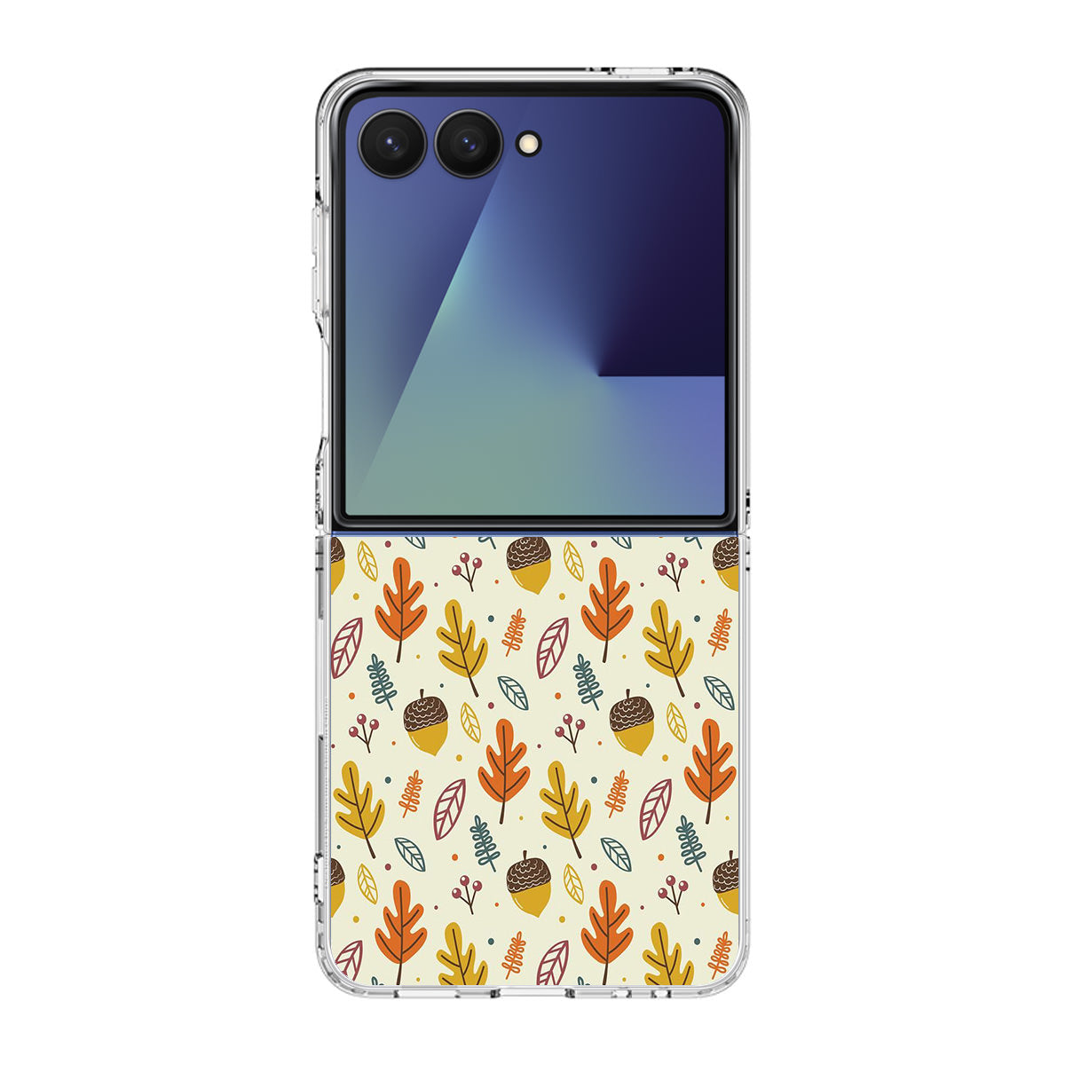 Autumn Things Pattern Samsung Galaxy Z Flip 7 Case