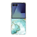 Azure Water Glitter Samsung Galaxy Z Flip 7 Case