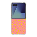 Bananas Fruit Pattern Pink Samsung Galaxy Z Flip 7 Case