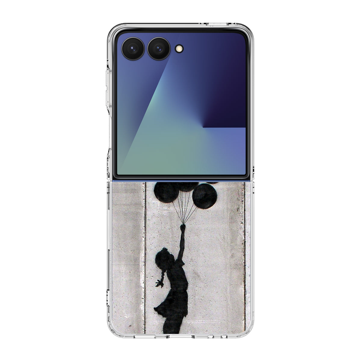Banksy Girl With Balloons Samsung Galaxy Z Flip 7 Case