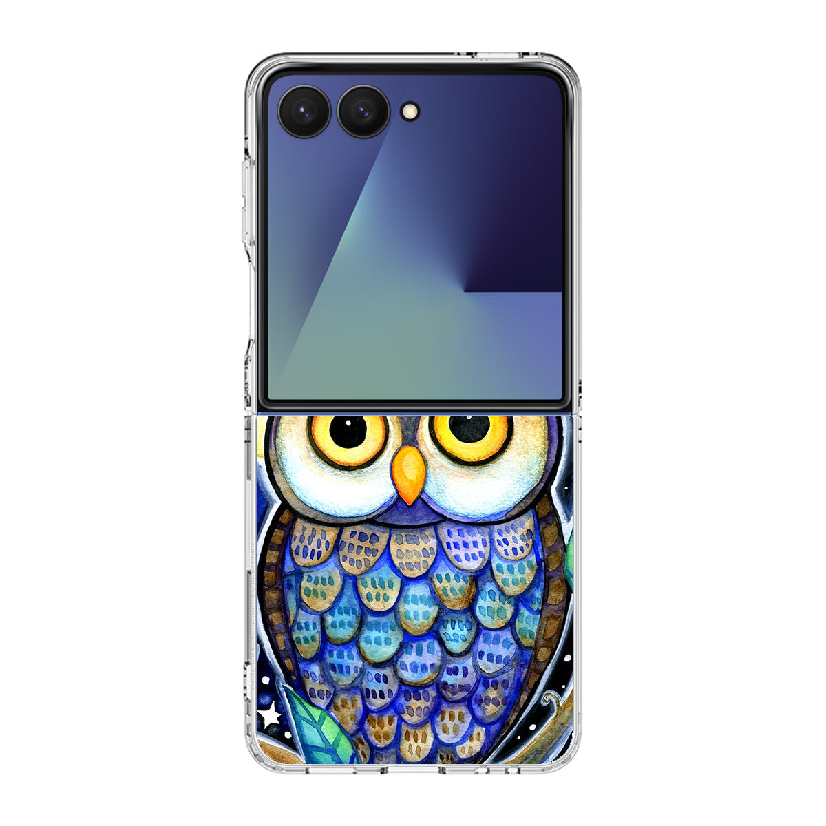 Bedtime Owl Samsung Galaxy Z Flip 7 Case