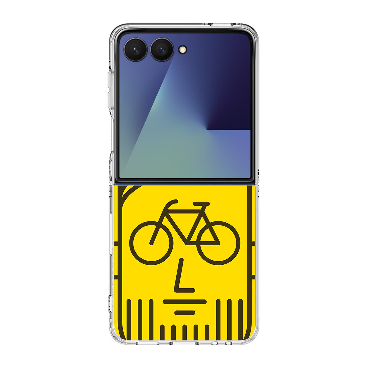 Bike Face Samsung Galaxy Z Flip 7 Case