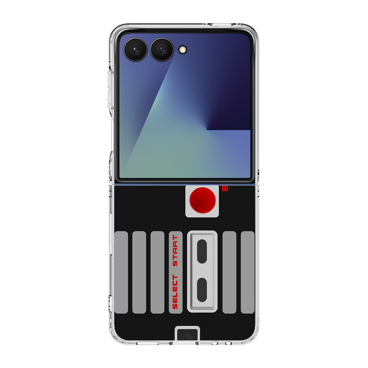 Black Console Controller Samsung Galaxy Z Flip 7 Case