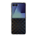 Black Royal Pattern Samsung Galaxy Z Flip 7 Case