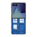 Blue Police Call Box Samsung Galaxy Z Flip 7 Case