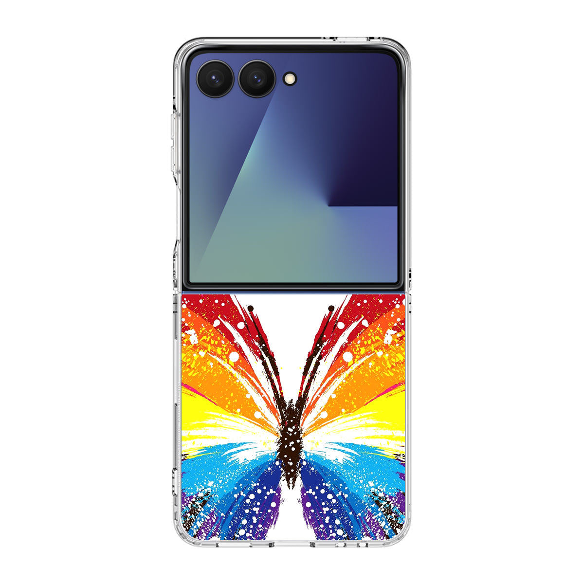Butterfly Abstract Colorful Samsung Galaxy Z Flip 7 Case