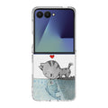 Cat Fish Kisses Samsung Galaxy Z Flip 7 Case