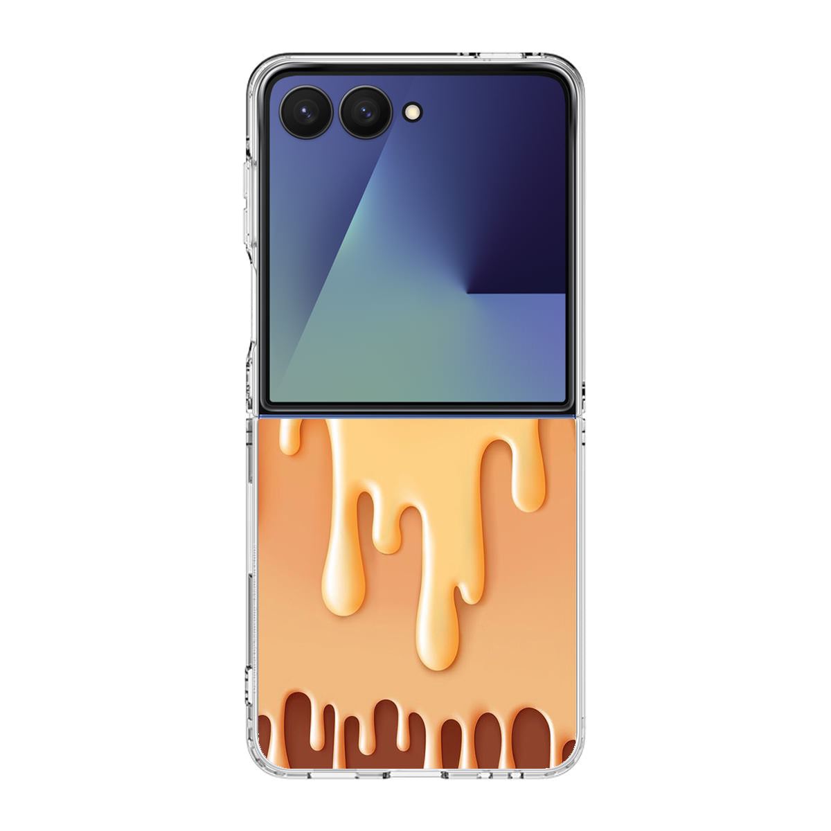 Cheese & Butter Dripping Samsung Galaxy Z Flip 7 Case
