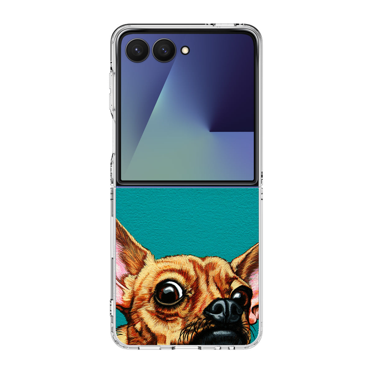 Chihuahua Art Samsung Galaxy Z Flip 7 Case