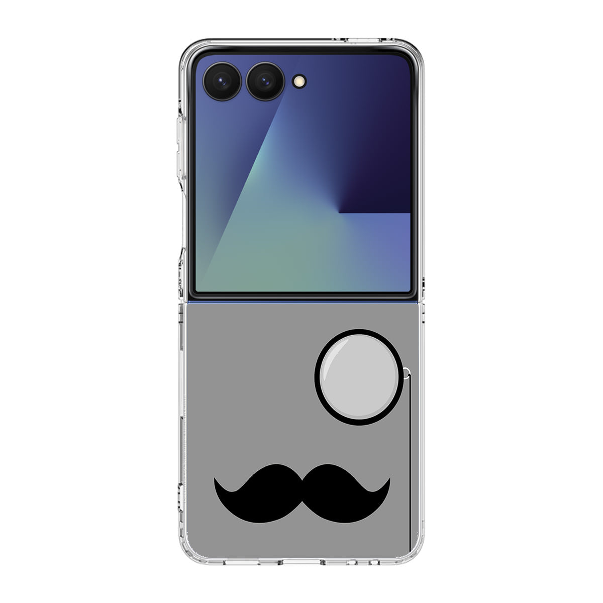 Classy Mustache Samsung Galaxy Z Flip 7 Case