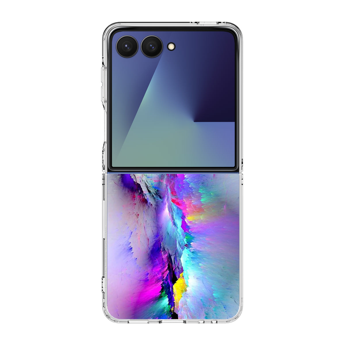 Colorful Abstract Smudges Samsung Galaxy Z Flip 7 Case