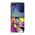 Colorful Lion Samsung Galaxy Z Flip 7 Case