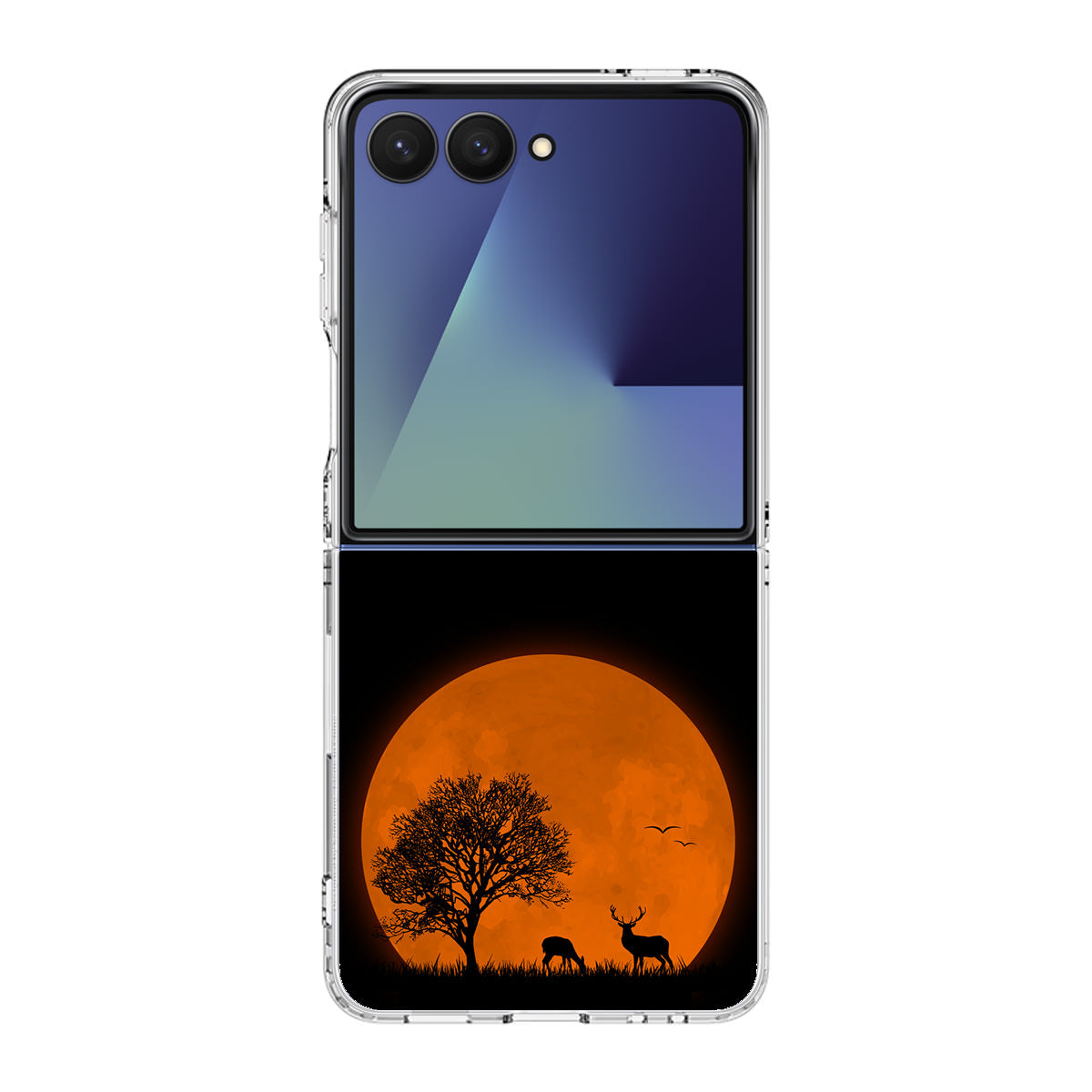 Deer Silhouette Samsung Galaxy Z Flip 7 Case