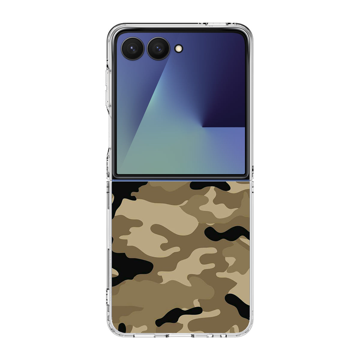 Desert Military Camo Samsung Galaxy Z Flip 7 Case