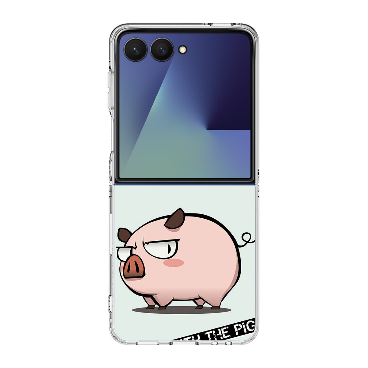 Dont Mess With The Pig Samsung Galaxy Z Flip 7 Case