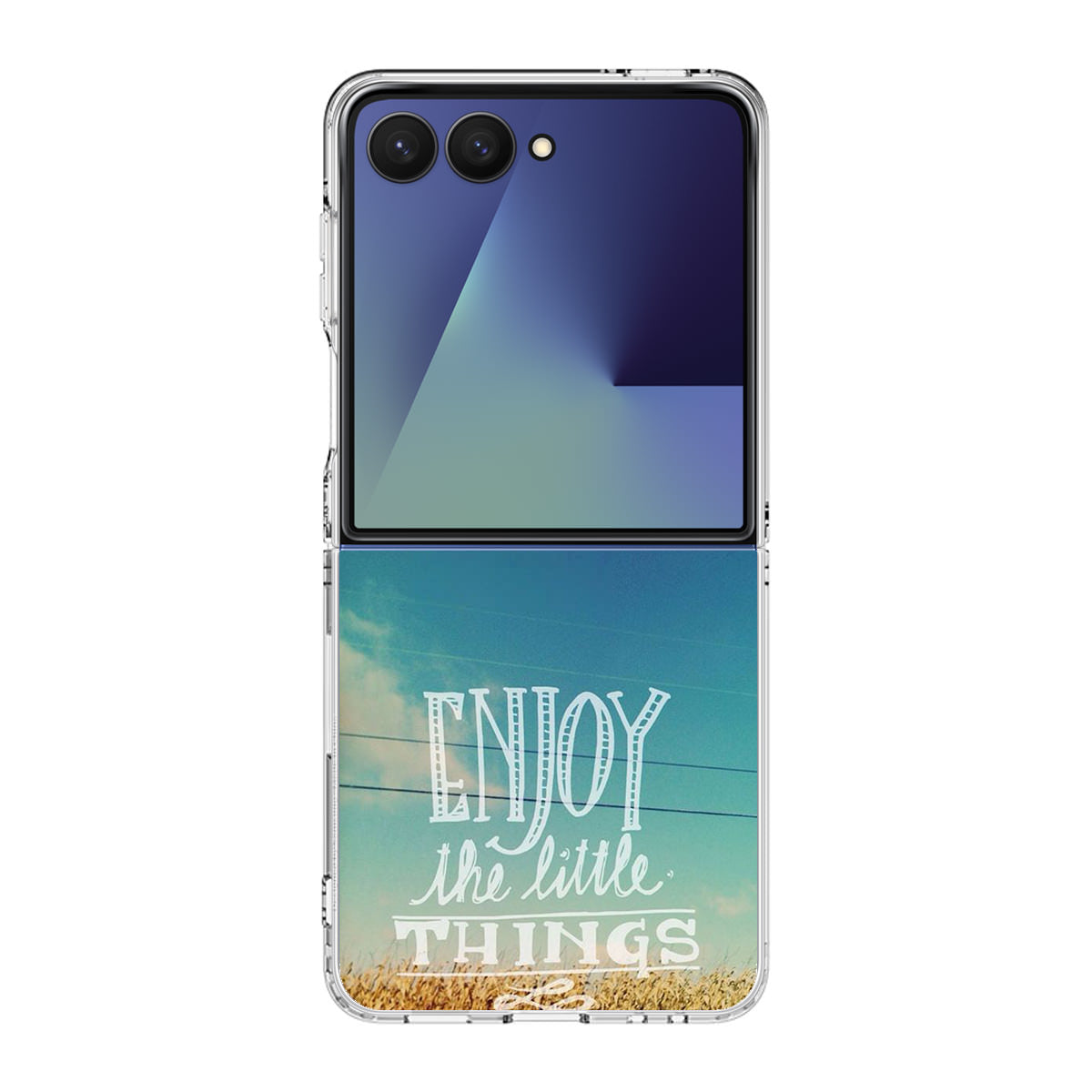 Enjoy The Little Things Samsung Galaxy Z Flip 7 Case