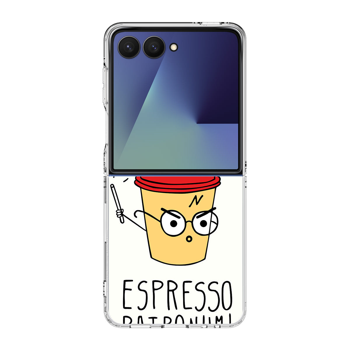 Espresso Patronum Samsung Galaxy Z Flip 7 Case