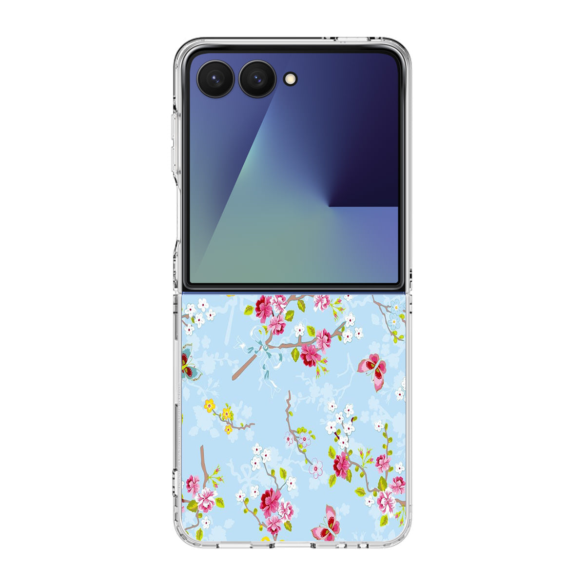 Floral Summer Wind Samsung Galaxy Z Flip 7 Case