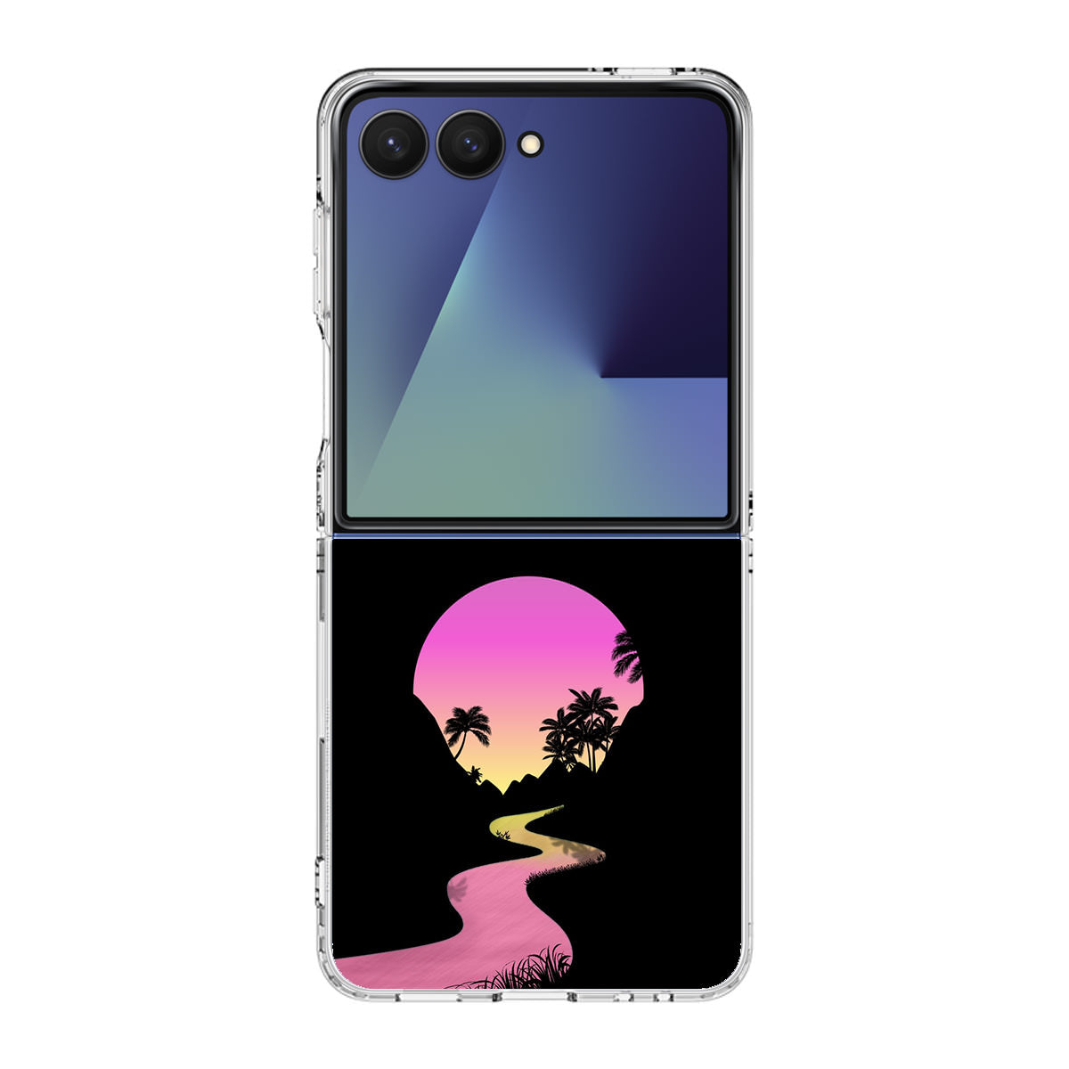 Flow To The Estuary Samsung Galaxy Z Flip 7 Case