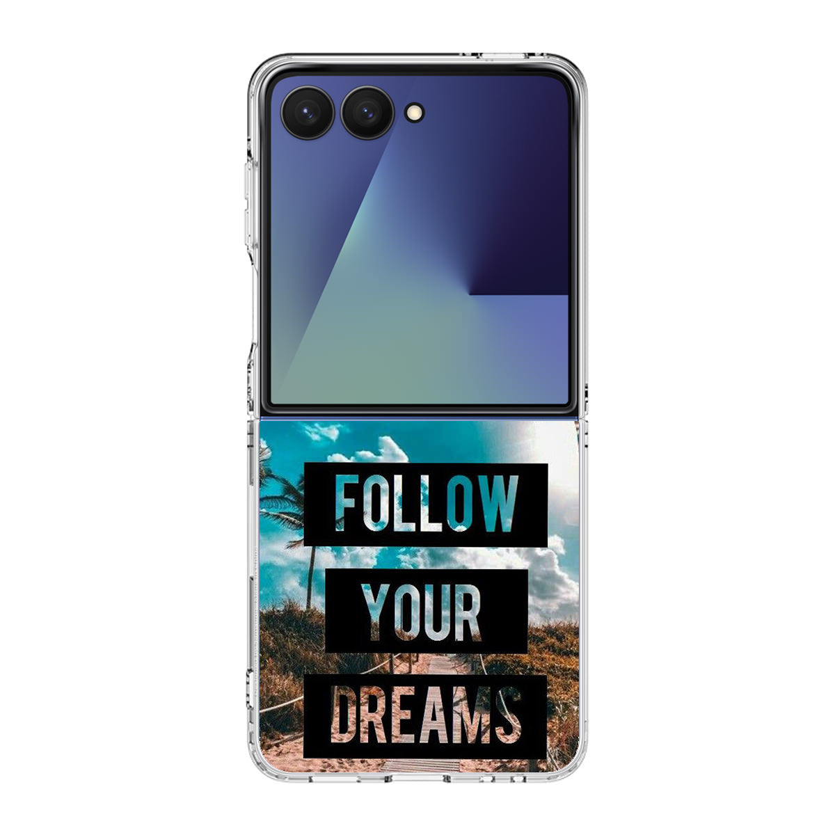 Follow Your Dream Samsung Galaxy Z Flip 7 Case