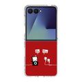Funny Music Headphones Player Buds Samsung Galaxy Z Flip 7 Case
