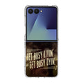 Get Living or Get Dying Samsung Galaxy Z Flip 7 Case