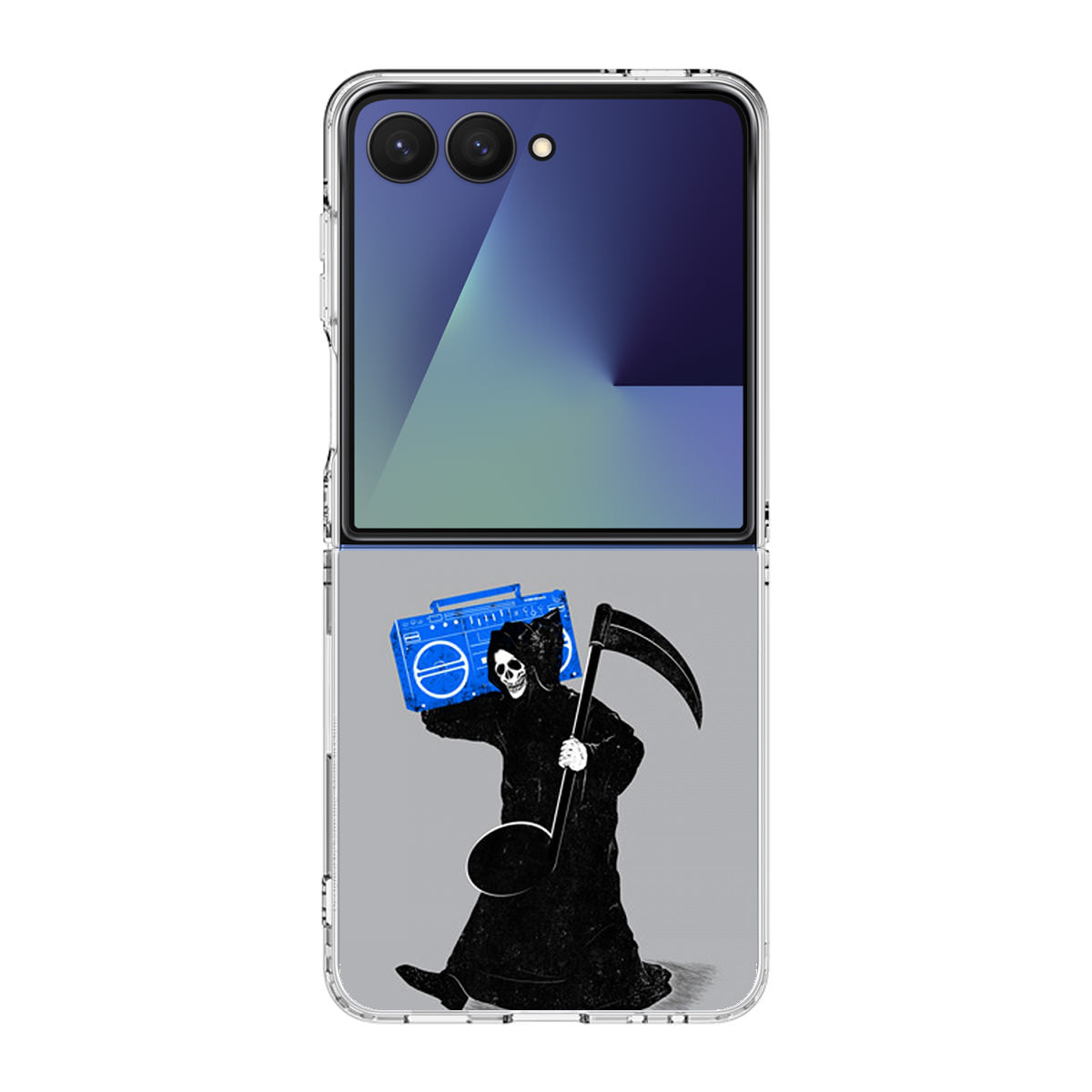 Grim Reaper Tape Samsung Galaxy Z Flip 7 Case