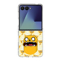 Hora de Advantura Cups Pattern Samsung Galaxy Z Flip 7 Case