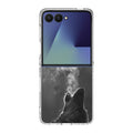Howling Wolves Black and White Samsung Galaxy Z Flip 7 Case